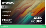 Телевизор QLED Hyundai 50" H-LED50QBU7500
