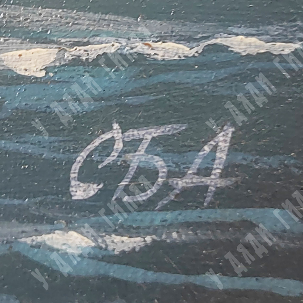 Н/х. Ниагарский водопад. Масло. 1990-е