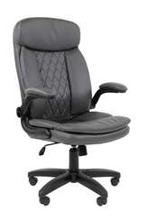 Офисное кресло Chairman 533 Россия экокожа серый