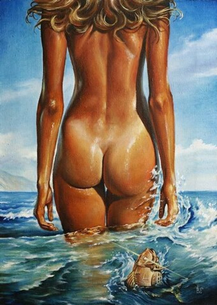 Глухушин Вячеслав (род. 1957) - эротическое искусство русского художника