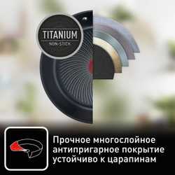 Набор посуды Tefal Cook Eat 4 предмета 16/20/28 см B922S434