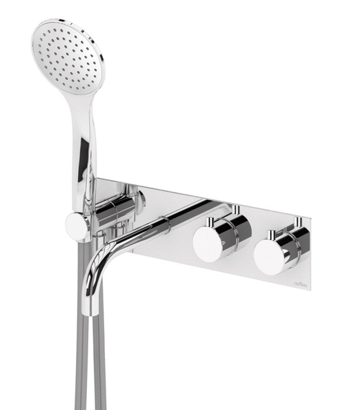 Встраиваемый термостатический смеситель для ванны и душа CEZARES CZR-B-VDM2-T-NOP