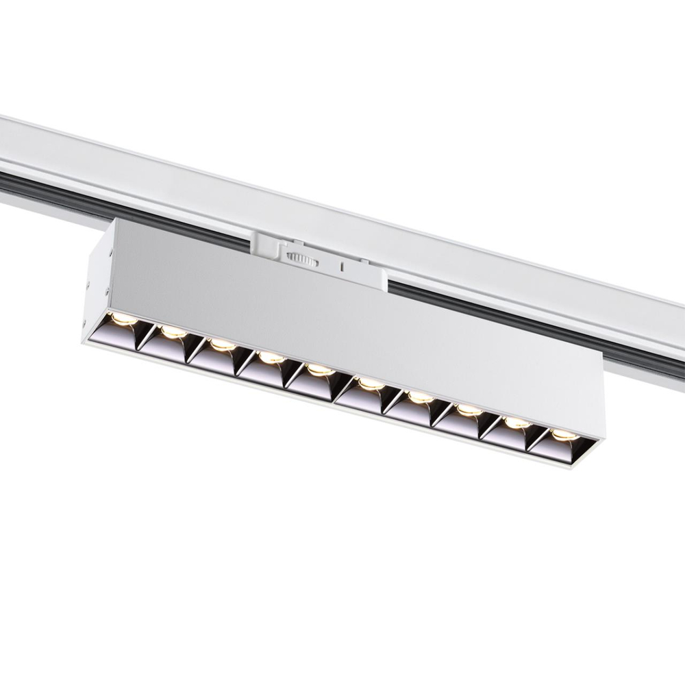 358862 PORT NT22 262 белый Светильник трехфазный трековый светодиодный IP20 LED 4000K 16W 220V ITER