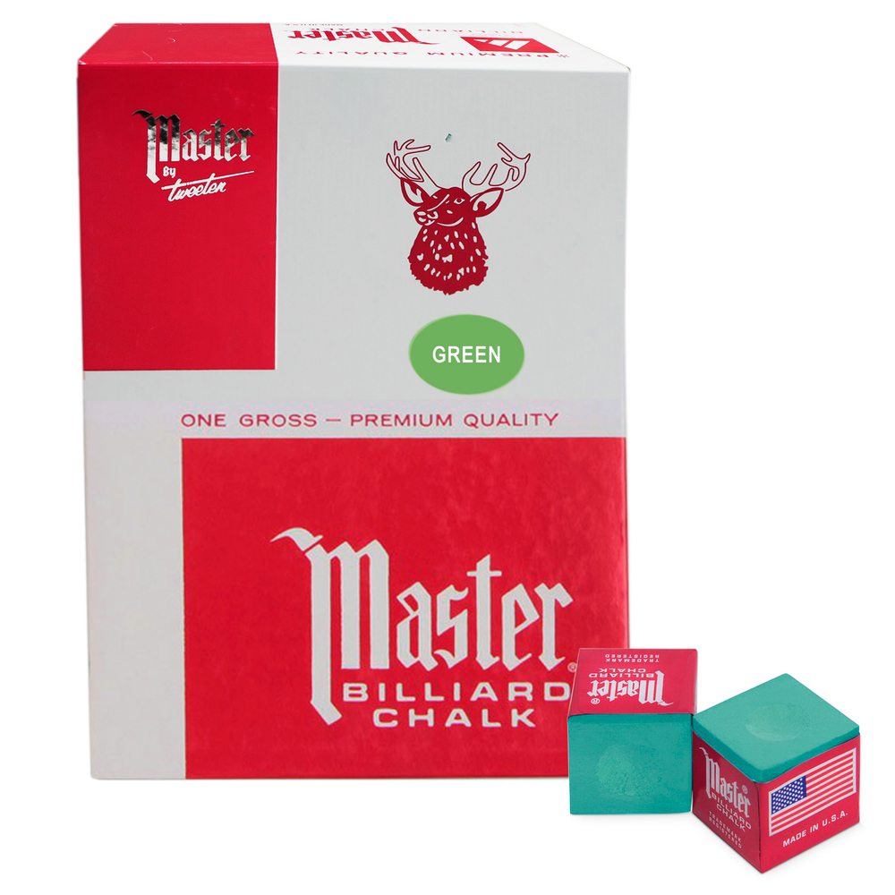 Мел Tweeten Master зеленый (144 шт)