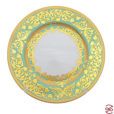 Falkenporzellan Natalia Seladon Gold
