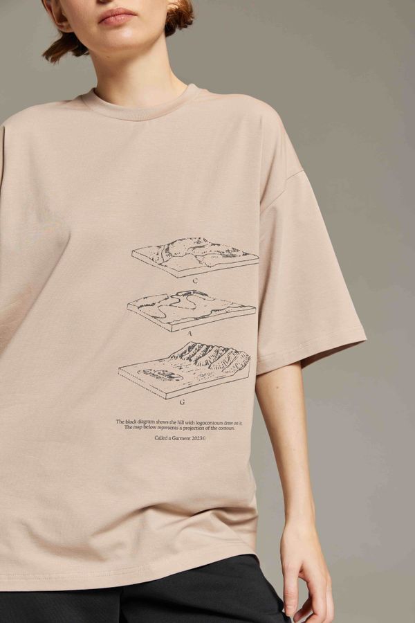 Футболка Diagram Какао - фото 11