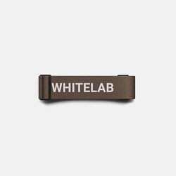 Ремешок для масок Whitelab Brown/White