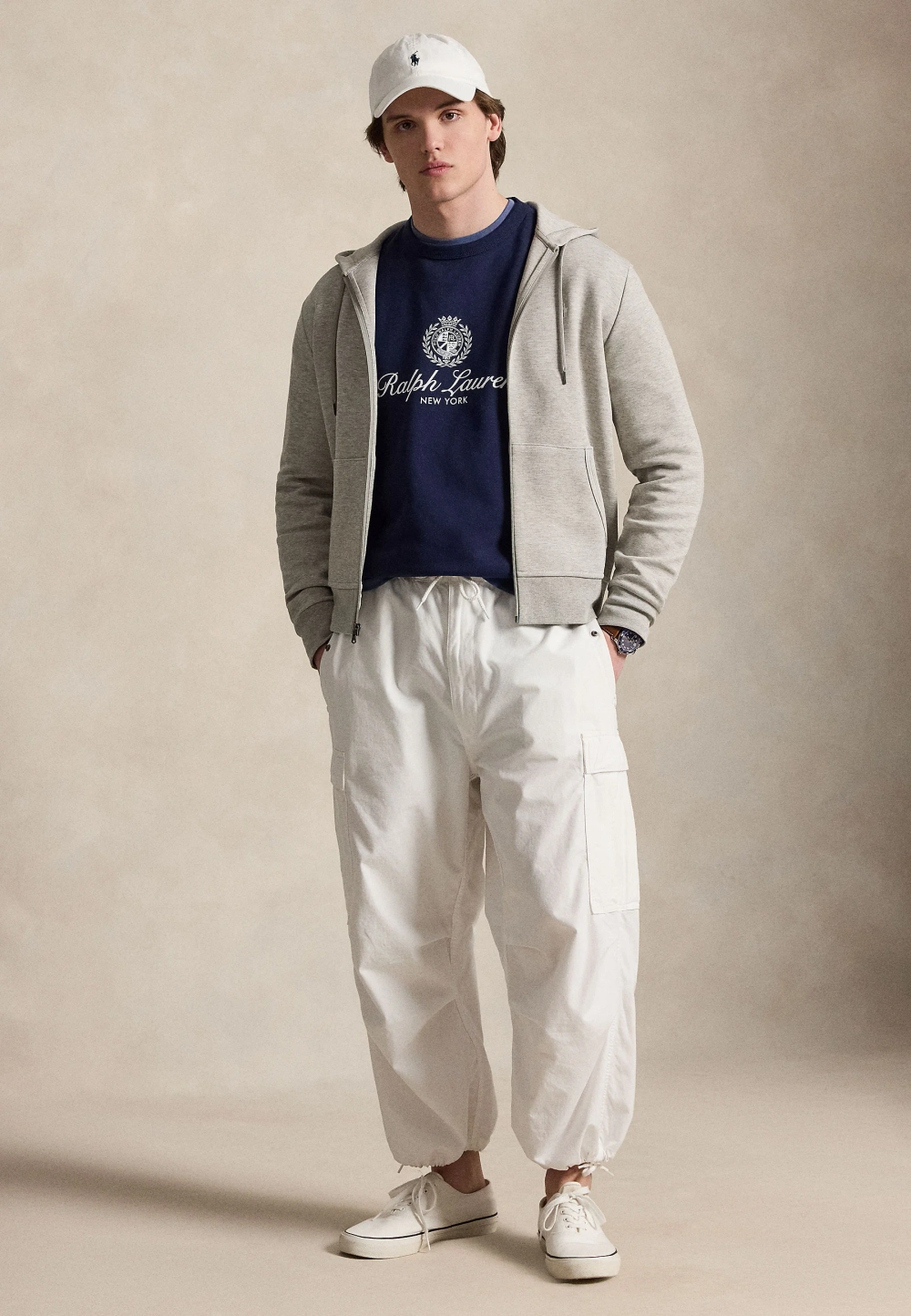 Толстовка POLO RALPH LAUREN - dark sport heather