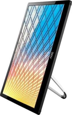 Монитор 15,6;; AOC E1659FWU Glossy Black