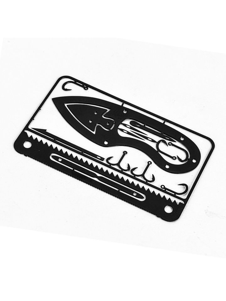 Кредитка-мультитул многофункциональный набор 17в1