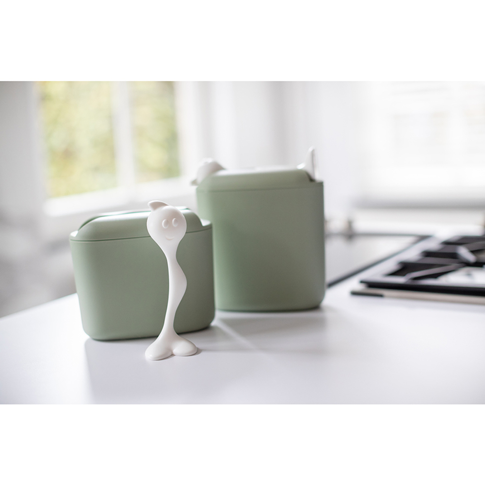 Контейнер для хранения продуктов  HOT STUFF L Organic зеленый Koziol