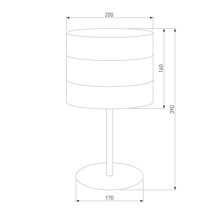 Настольная лампа TK Lighting 5056 Tago White