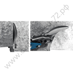 KRAFTOOL Alligator 250 мм, Правые усиленные ножницы по металлу с выносом (2328-OR)