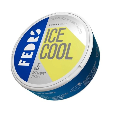 FEDRS ICE COOL №5 SPEARMINT STRONG (30 МГ) - МЯТНАЯ ЖВАЧКА