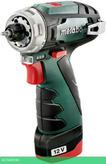 Дрель-шуруповерт Metabo BS Basic с 2-мя АКБ, кейс (600984500)