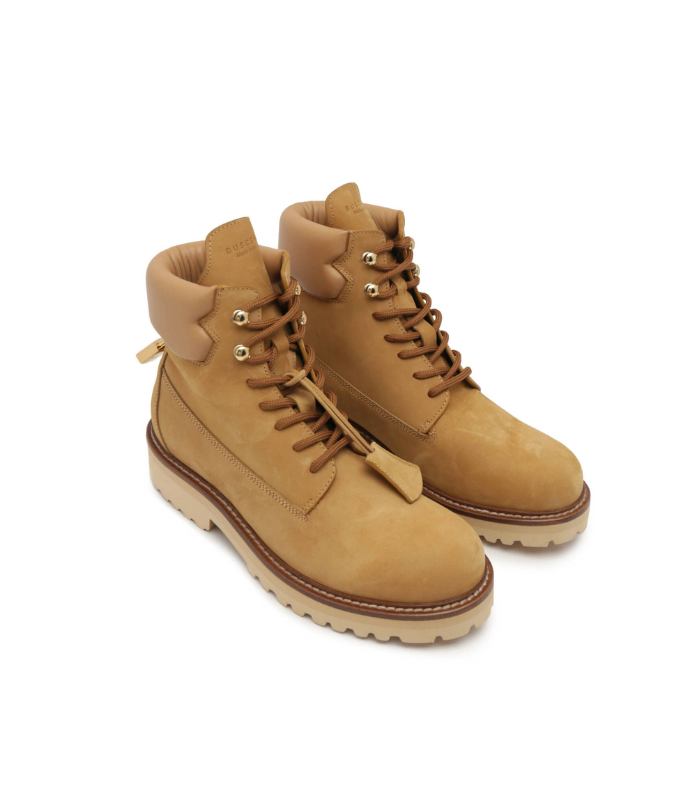 Кожаные трапперы site Buscemi - коричневый(BCW22741)