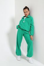 Костюм для девочки Скай-1 Виотекс ЗЕЛЁНЫЙ