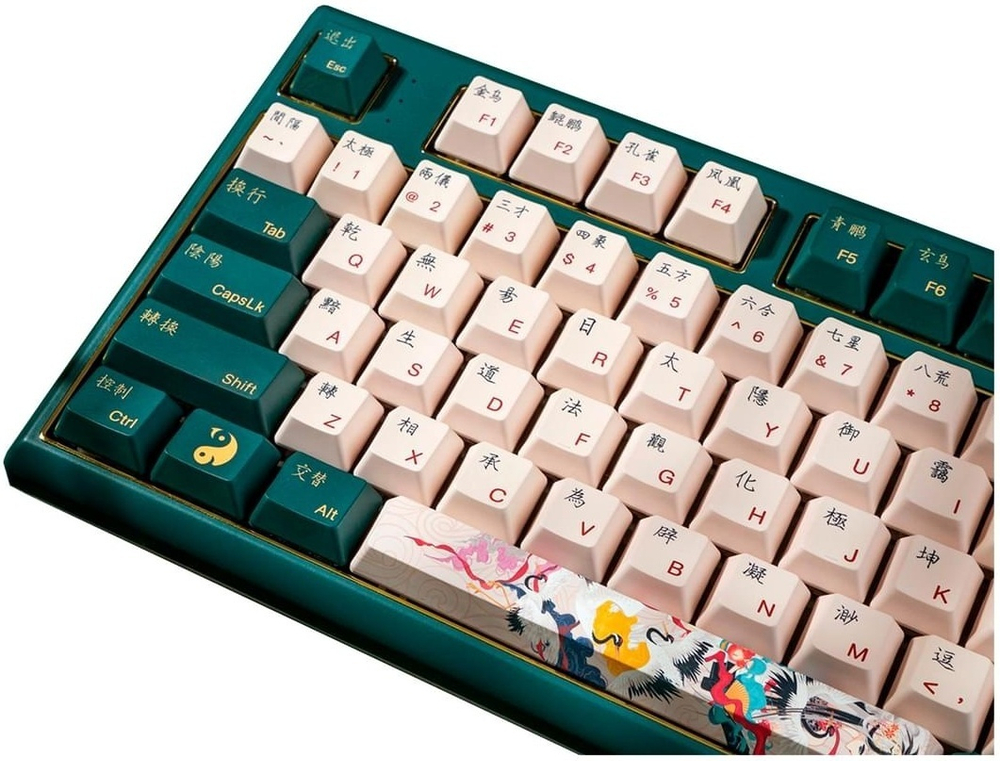Клавиатура VARMILO VBM108 Crane of Lure EC V2 Jasmine зеленый