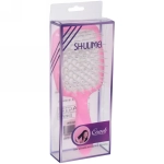 Расческа массажная «Magic Style», прямоугольная, цвет розовый, 20*8,3см●