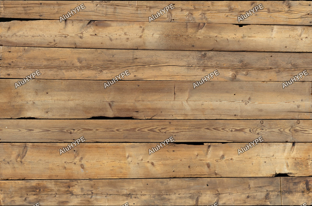 Алюминиевая композитная фасадная панель PlastCover 4/0,4 FR 1500×4000, цвет 757 Орех Американский AluHype