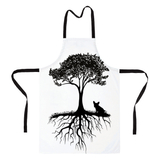 Фартук "Французский бульдог у дерева"