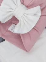 Чалма осенняя для девочки и снуд