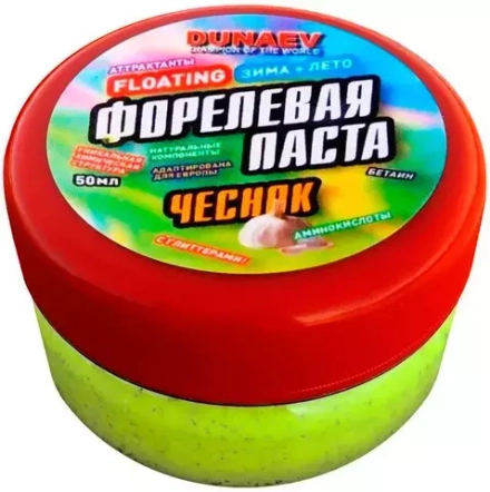 Паста Dunaev 50 мл Форель Чеснок Лайм