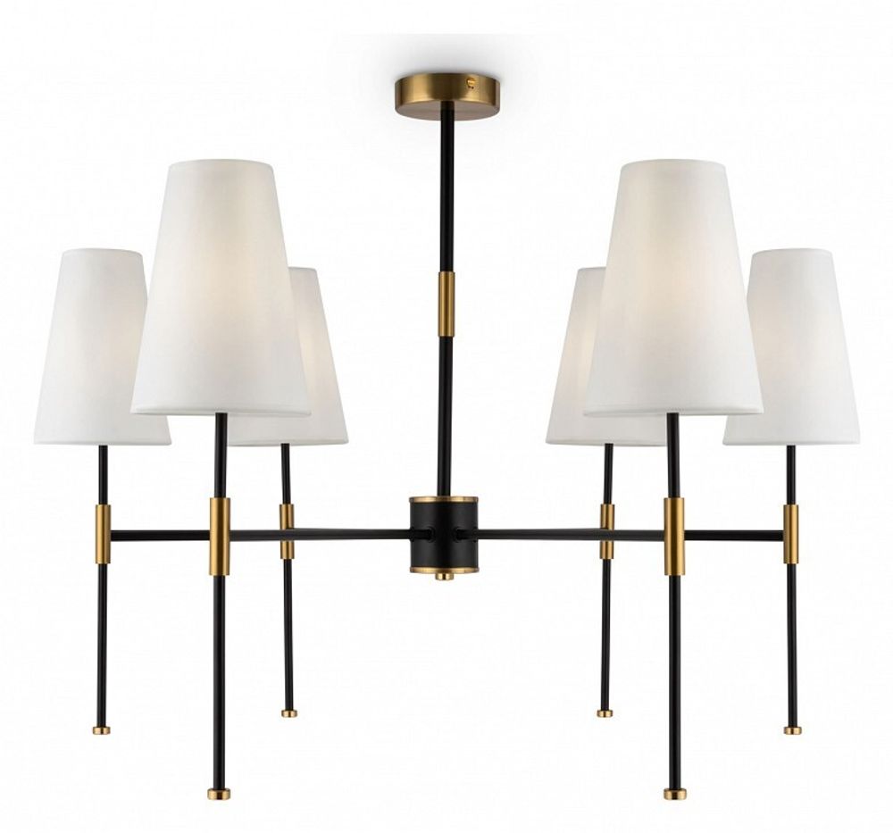 Люстра на штанге Freya Tida FR5196PL-06BBS