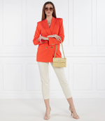 Кожаная сумка-мессенджер MINI KENSINGTON Kurt Geiger - кремовый(9798742109)