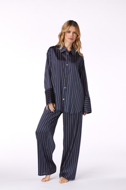 Пижама Vivis Felicity night/avorio синяя