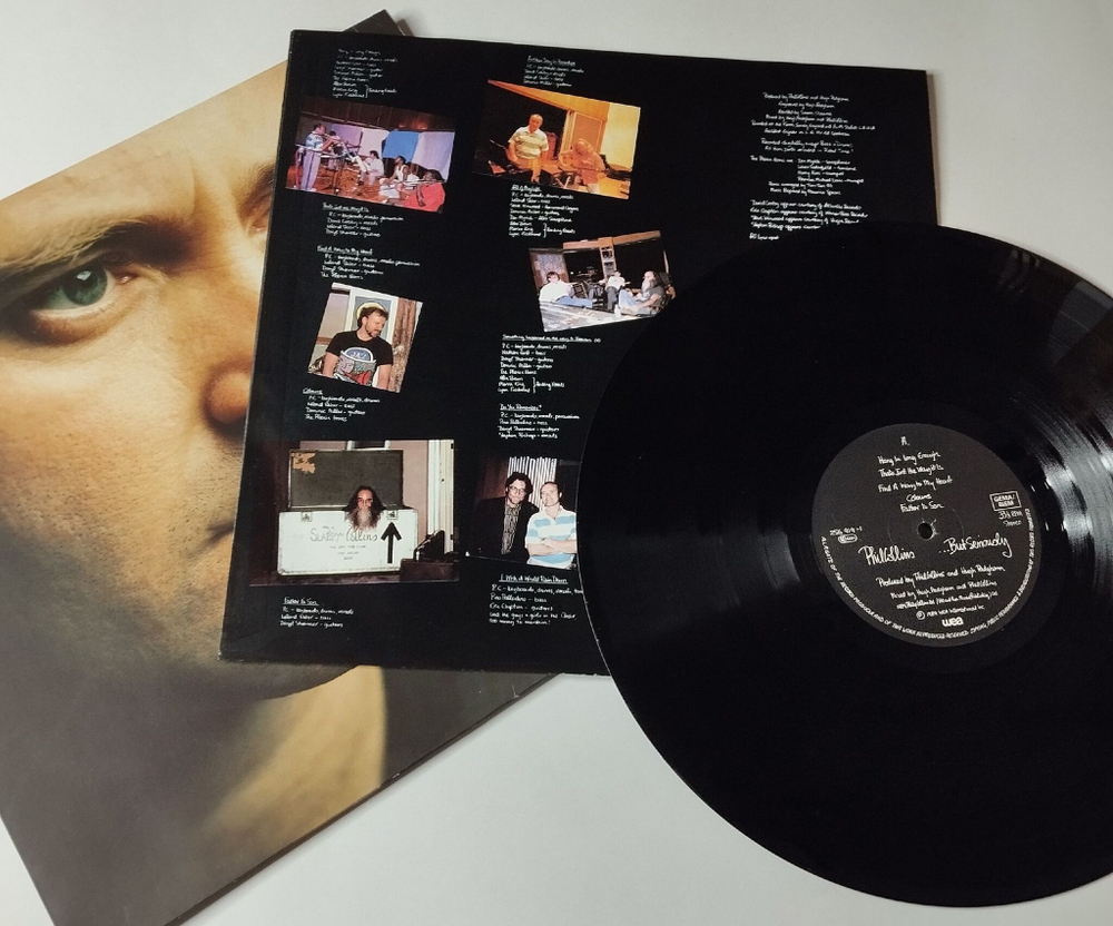 Винтажная виниловая пластинка LP Phil Collins But Seriously (Germany 1989) Another Day In Paradise