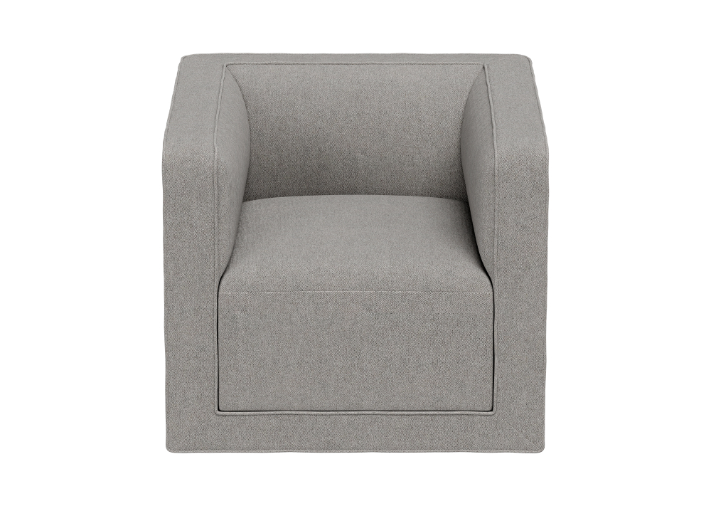 Кресло Cube (капучино, твид)