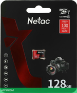 Карта памяти Netac MicroSD P500 Extreme Pro 128GB (NT02P500PRO-128G-S)