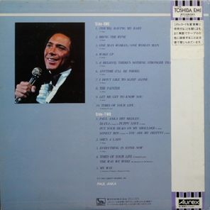 Paul Anka / The Best Of Paul Anka (LP)