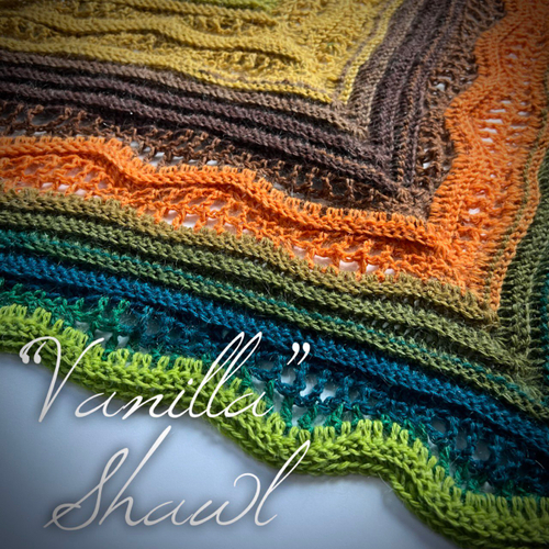 Мастер-класс по вязанию шали "Vanilla"