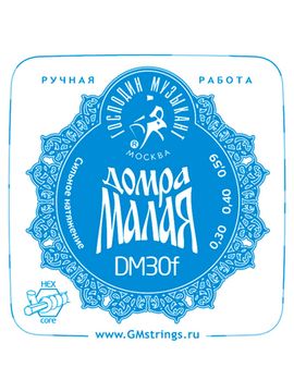 Струны для домры ГОСПОДИН МУЗЫКАНТ DM30F