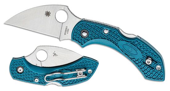 Складной нож Spyderco Dragonfly 2 Lightweight C28FP2WK390 c клинком из стали Bohler K390 Microclean, рукоять FRN