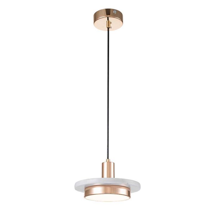 Подвесной светильник Escada 10260/1 LED*12W Gold/White marble