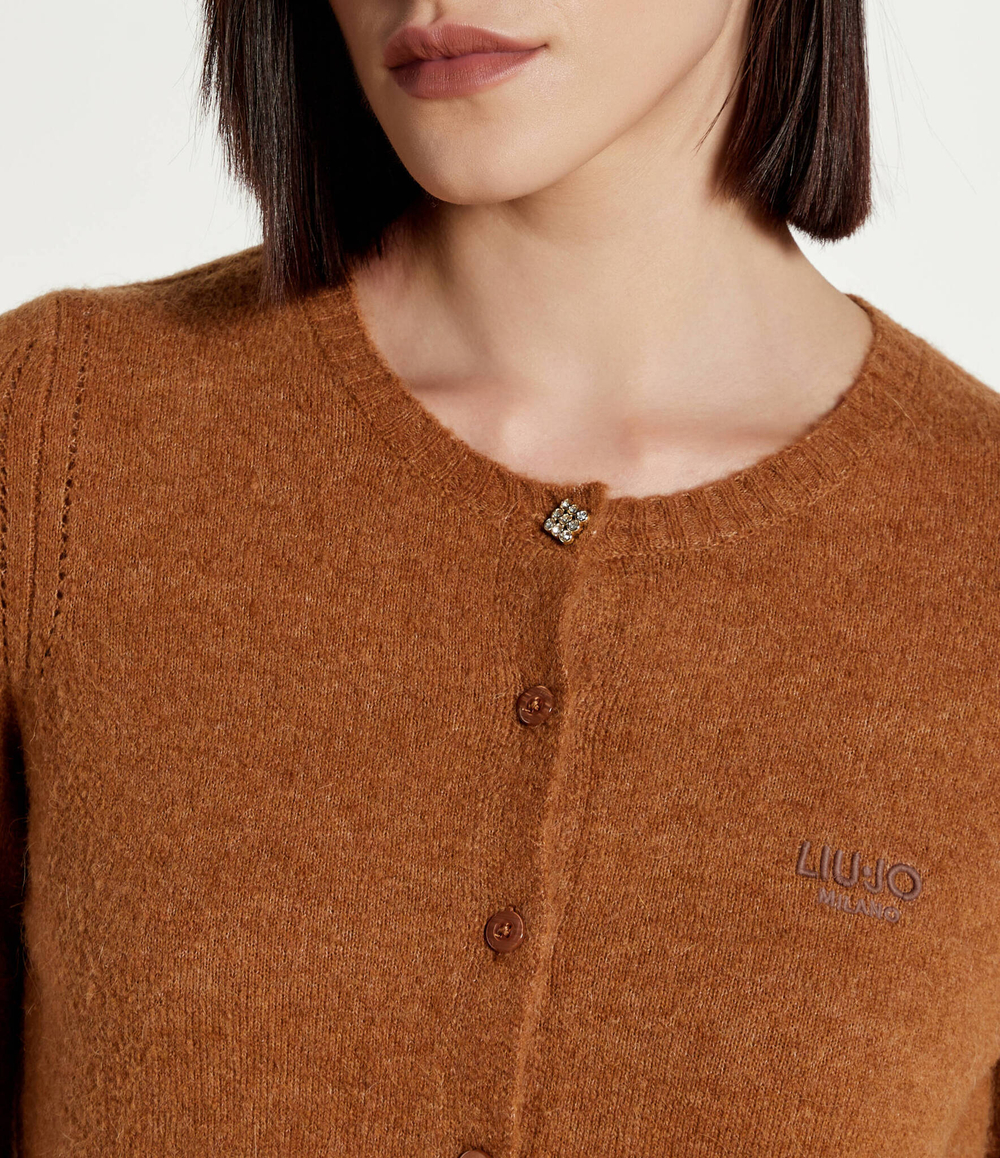 Кардиган Liu Jo - коричневый(WF4364 MA49P)