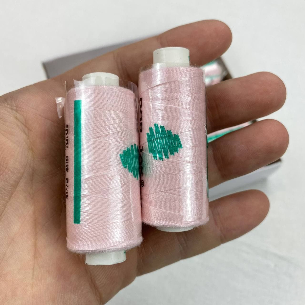 Нитки Dor Tak нежно-розовые цв.125