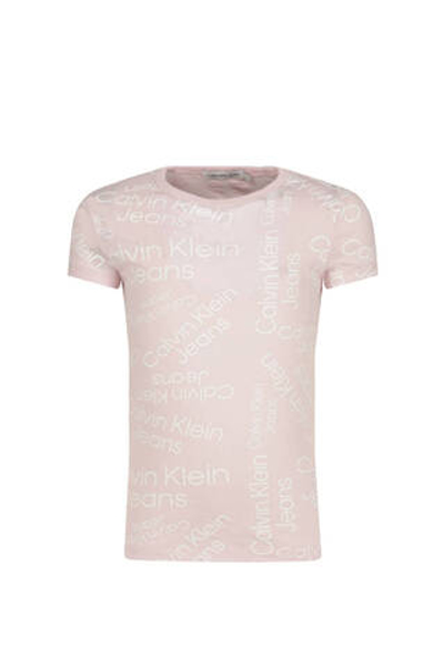 футболка Calvin Klein Jeans - пудро-розовый(IG0IG01352)