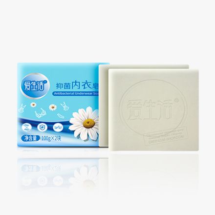 Мыло для стирки нижнего белья антибактериальное iLiFE 2х100 гр.(голубое) (0,20PV+купон)