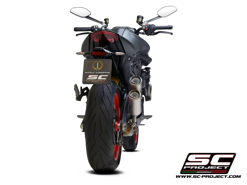 Выхлоп SC-Project Twin CR-T titanium