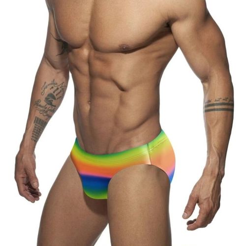 Мужские плавки в разноцветную полоску  Romeo Rossi 6610