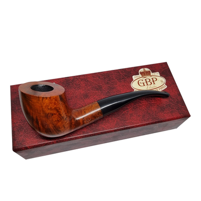 Трубка "GBP's" Paul Davis Brown Orange Гладкая №04 (9мм фильтр)