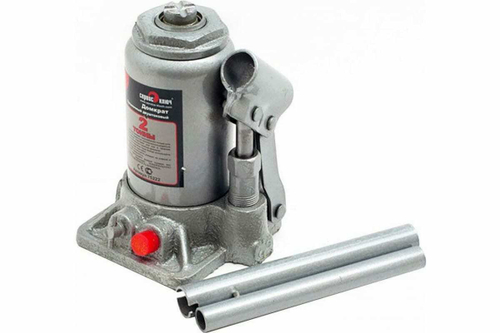 Двухштоковый домкрат СЕРВИС КЛЮЧ 2 т, высота 161-374, 75222