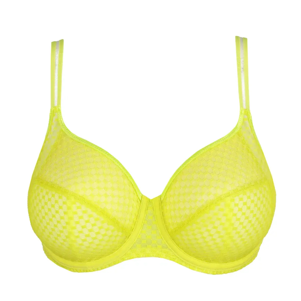 PRIMADONNA Twist Glass Beach Бюстгальтер с полной чашкой, желтый