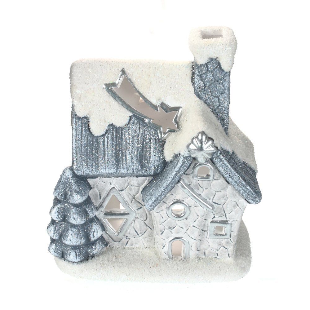 GAEM Подсвечник "Домик", L13 W8,5 H15,5 см, 2в.