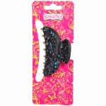 Заколка-краб для волос « ЭЙФОРИЯ», эва, микс 6 цветов, 7см (блистер Кокетка)