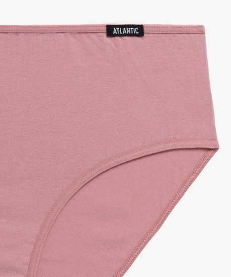 Женские трусы классика (3шт) 3LP-211E, серый + темно-пудровый + мятный